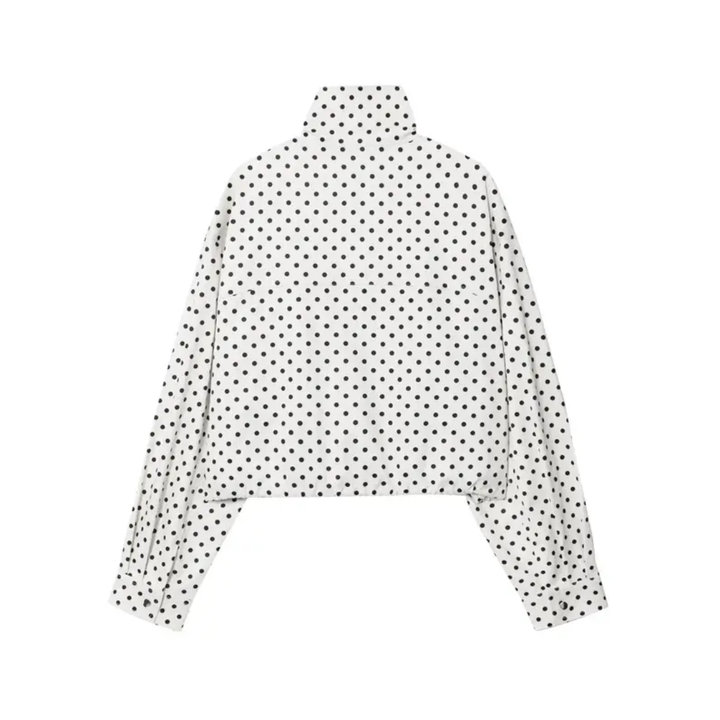 DARCY™ – Polka Dot Long Sleeve Jacket