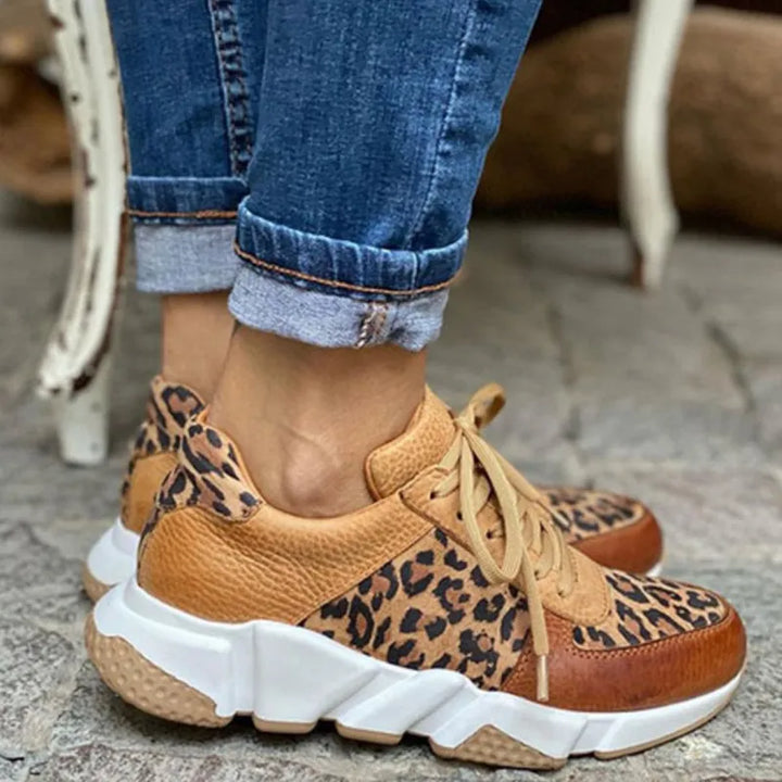 Diana | Comfortable Leopard Sneakers