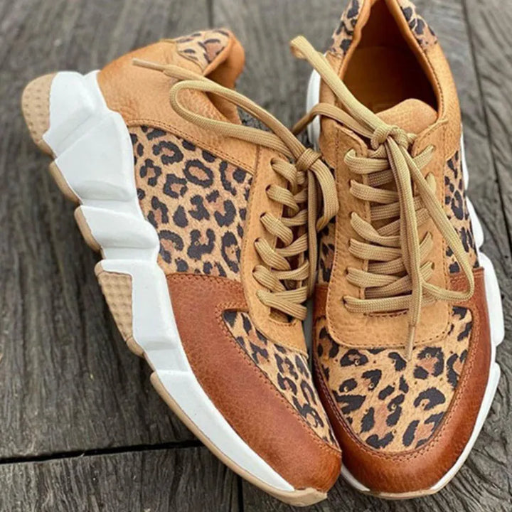 Diana | Comfortable Leopard Sneakers