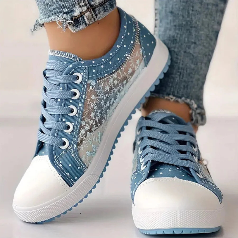 Cordelia | Elegant Floral Sneakers