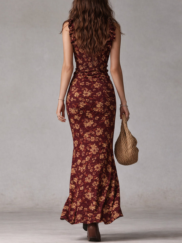 Gloria | Smocked Maxi Dress
