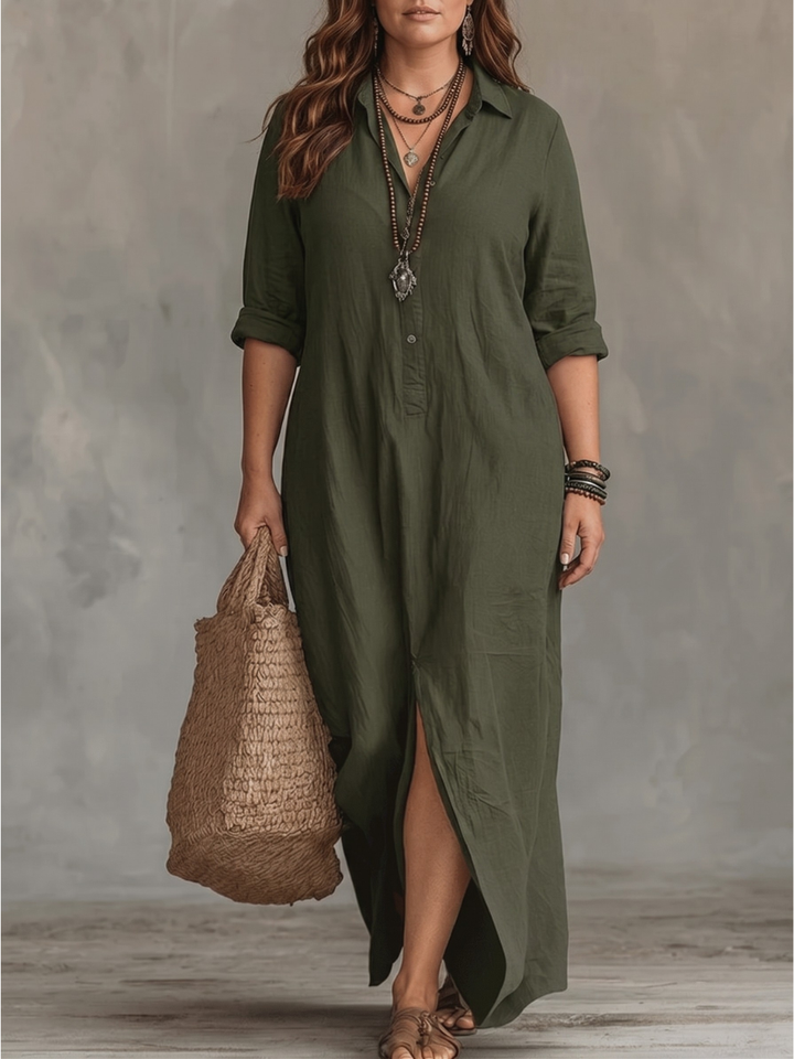 Brenda | Elegant Summer Maxi Dress