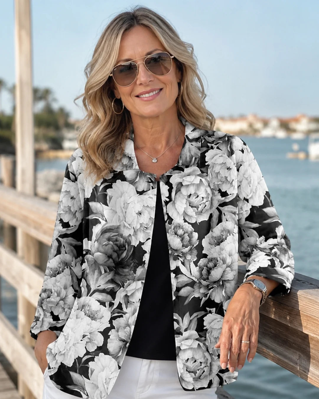Persephone | Painted Poppy Blouse