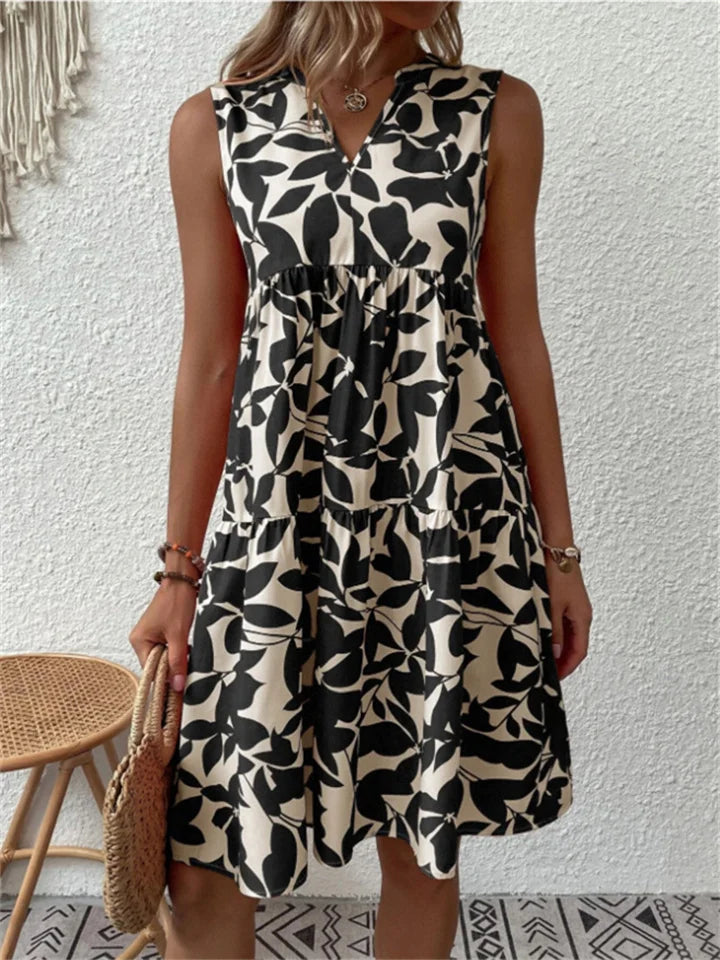 Beryl | Flowing Flattering Midi Dress