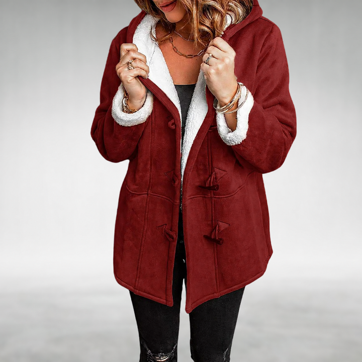 ELIZA | COSY FLEECE-LINED DUFFLE COAT