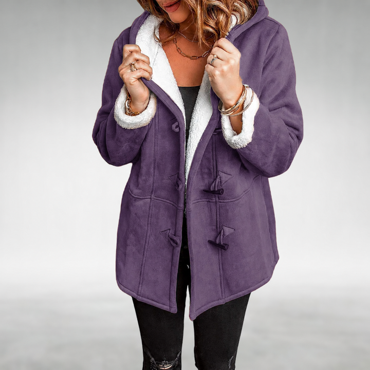 ELIZA | COSY FLEECE-LINED DUFFLE COAT