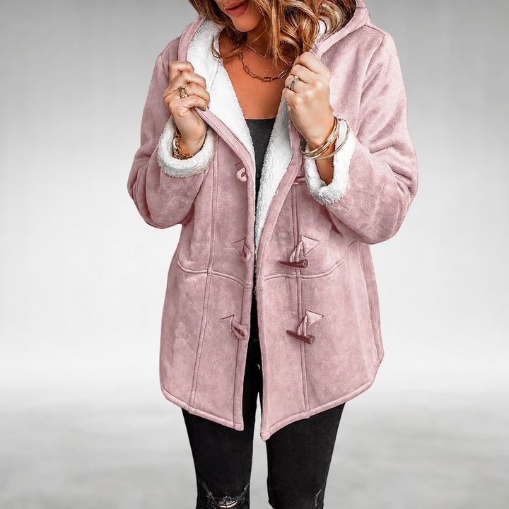 ELIZA | COSY FLEECE-LINED DUFFLE COAT
