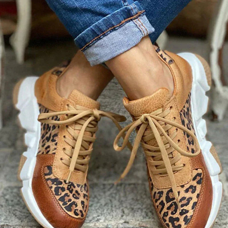 Diana | Comfortable Leopard Sneakers