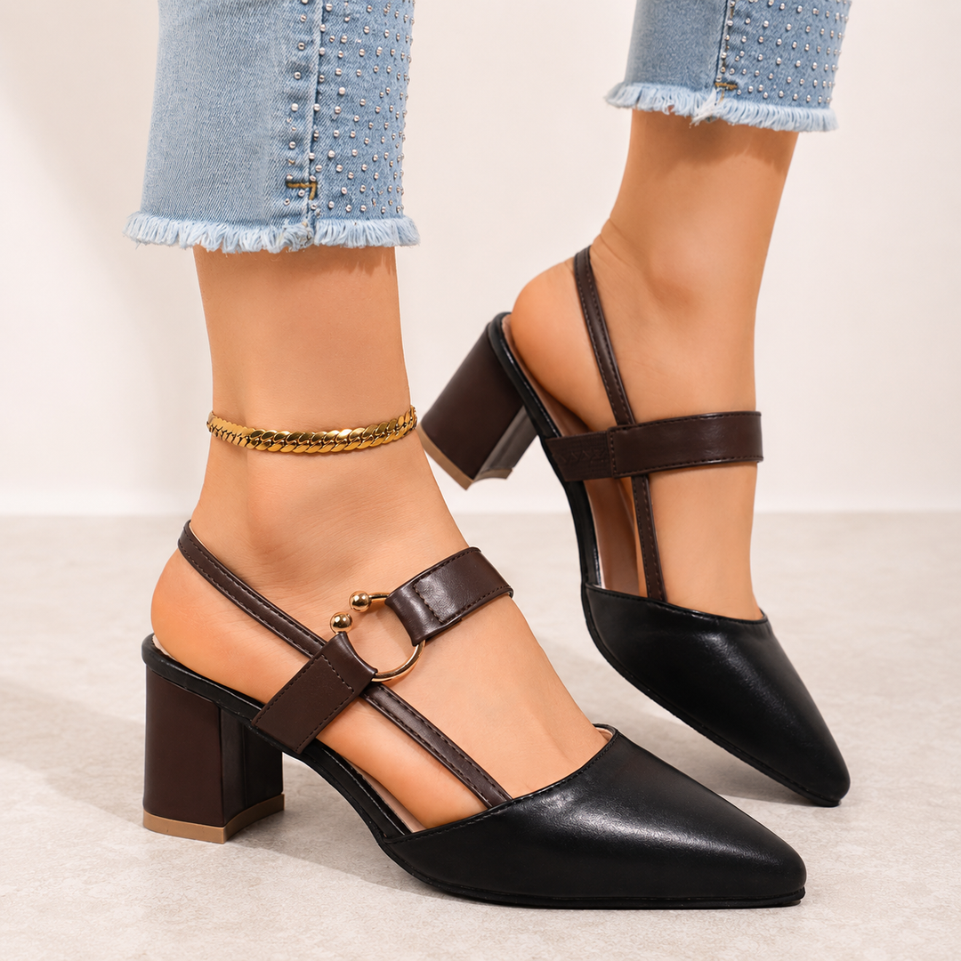 Savelle Ankle Strap Heel