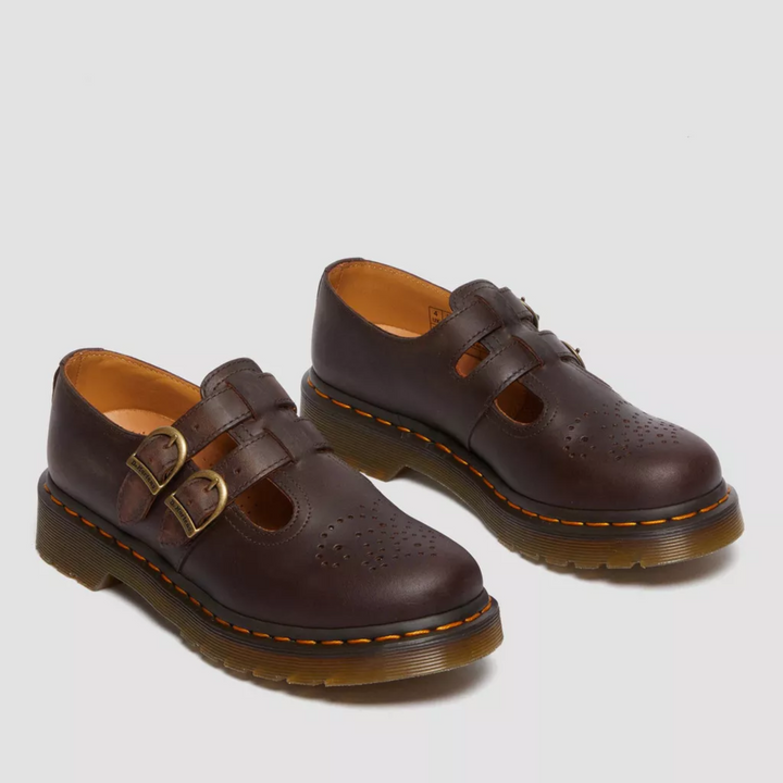 Lynda | Double Buckle Mary Jane Flats