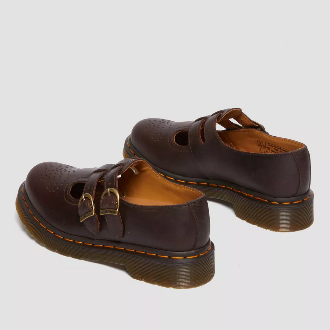 Lynda | Double Buckle Mary Jane Flats