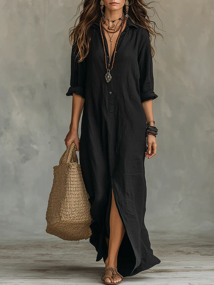 Brenda | Elegant Summer Maxi Dress