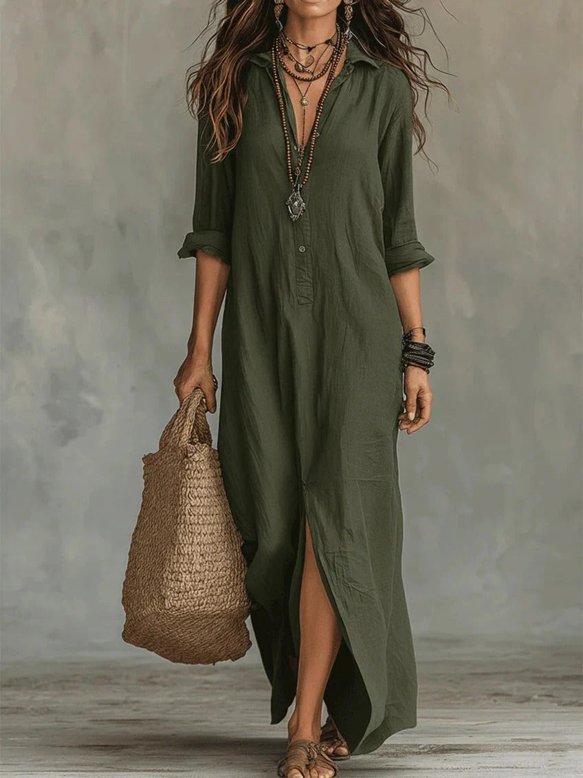 Brenda | Elegant Summer Maxi Dress