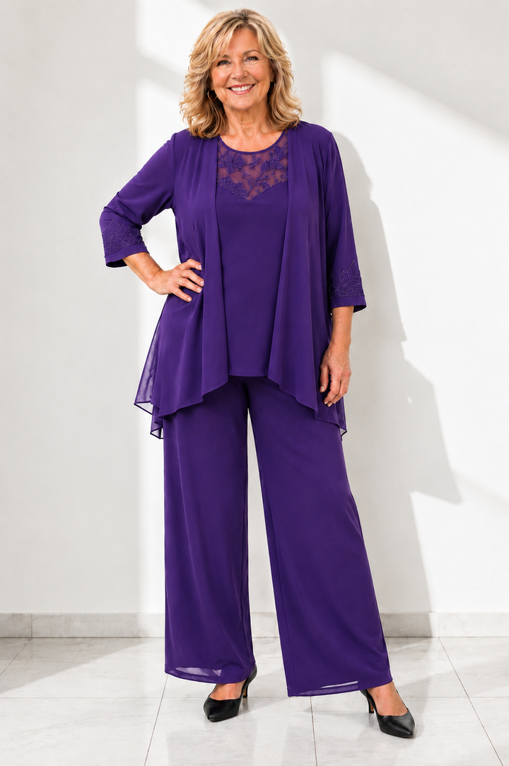 Lynda | Elegant Three-Piece Set